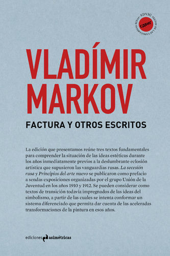 Factura y otros escritos - Vladímir Markov