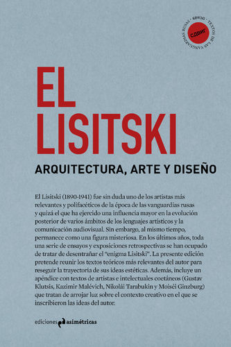 Arquitectura, arte y diseño - El Lisitski