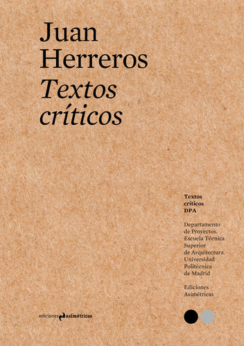 Textos críticos #9 - Juan Herreros