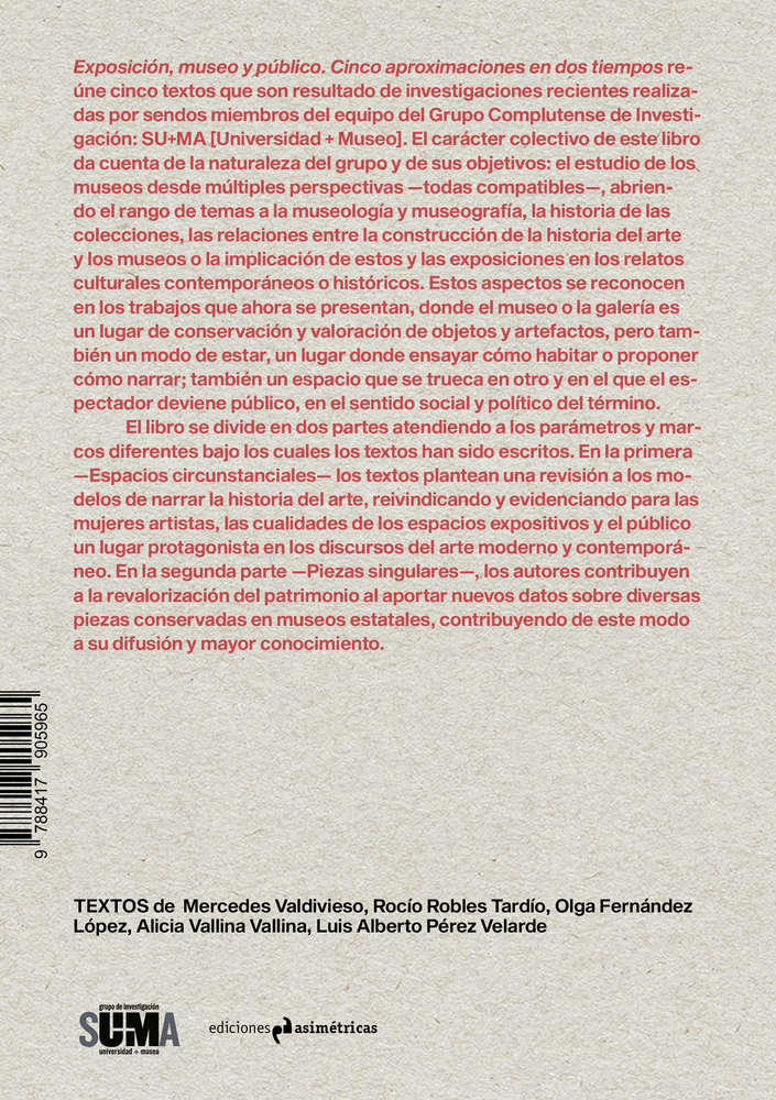 Exposición, museo y público - Rocío Robles Tardío (ed.)